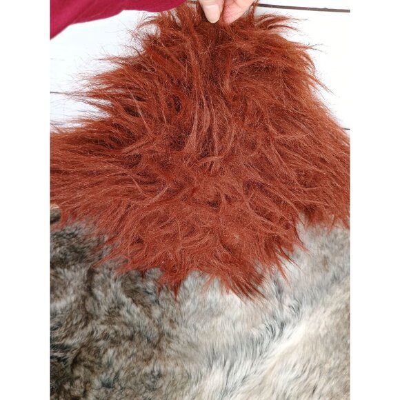 Aurora Bigfoot‎ Plush Toy 10" Brown Fluffy Surface Washable - Picture 2 of 6